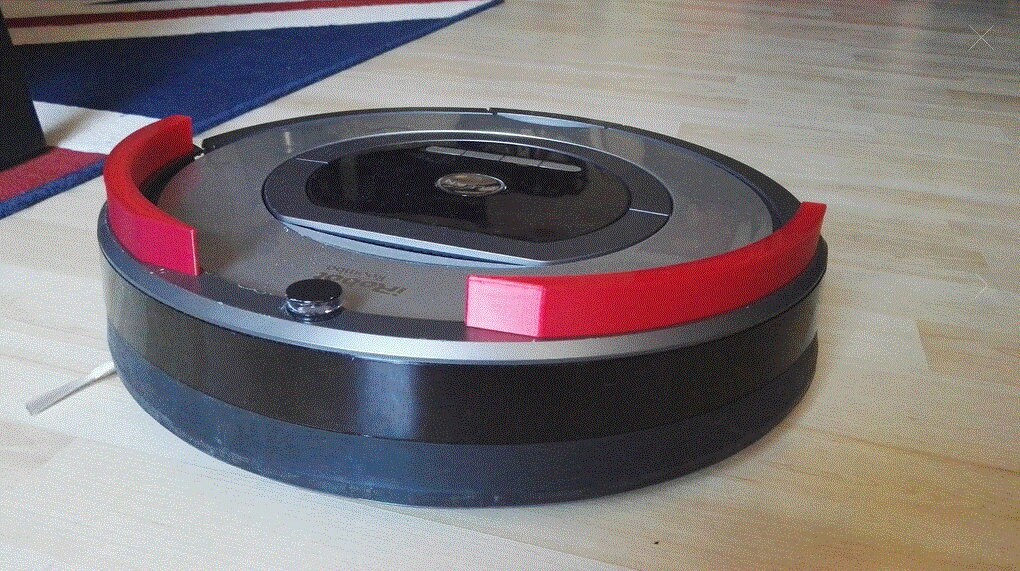 Bumper Extensions Compatible with Roomba Robot - Vacuum Addons and Accessories