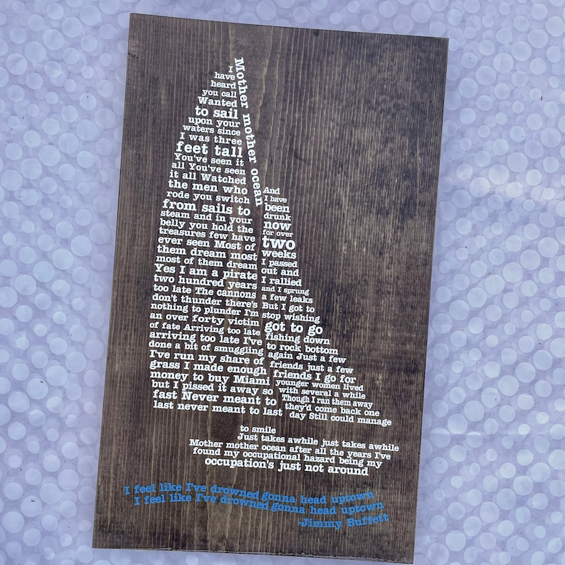 sailboat song Lyrics| A Pirate Looks at 40 image 1