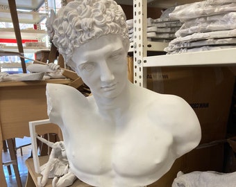Escultura de Hermes, Estatua de la mitología griega, Dios de Hermes, Estatua griega, Decoración de la mitología griega, Estatua grande, Busto de Hermes, Decoración del arte, Dios griego