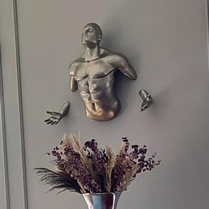Wall Man Sculpture, Sports Man Sculpture, Climbing Man Sculpture, Rock Climber, Wall Climber, Wall Sculpture, Wall Accessory, Man Sculpture,