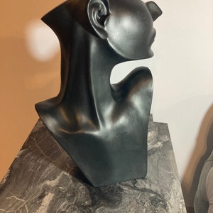 Modern Woman Statue,half Female Bust Sculpture,face Sculpture,female ...