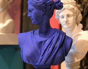 ギリシャ神話の像、ギリシャ・ローマの女神像、ディアナ像、アポロ像、アルテミス像、クリスマスギフト、新築祝いのギフト