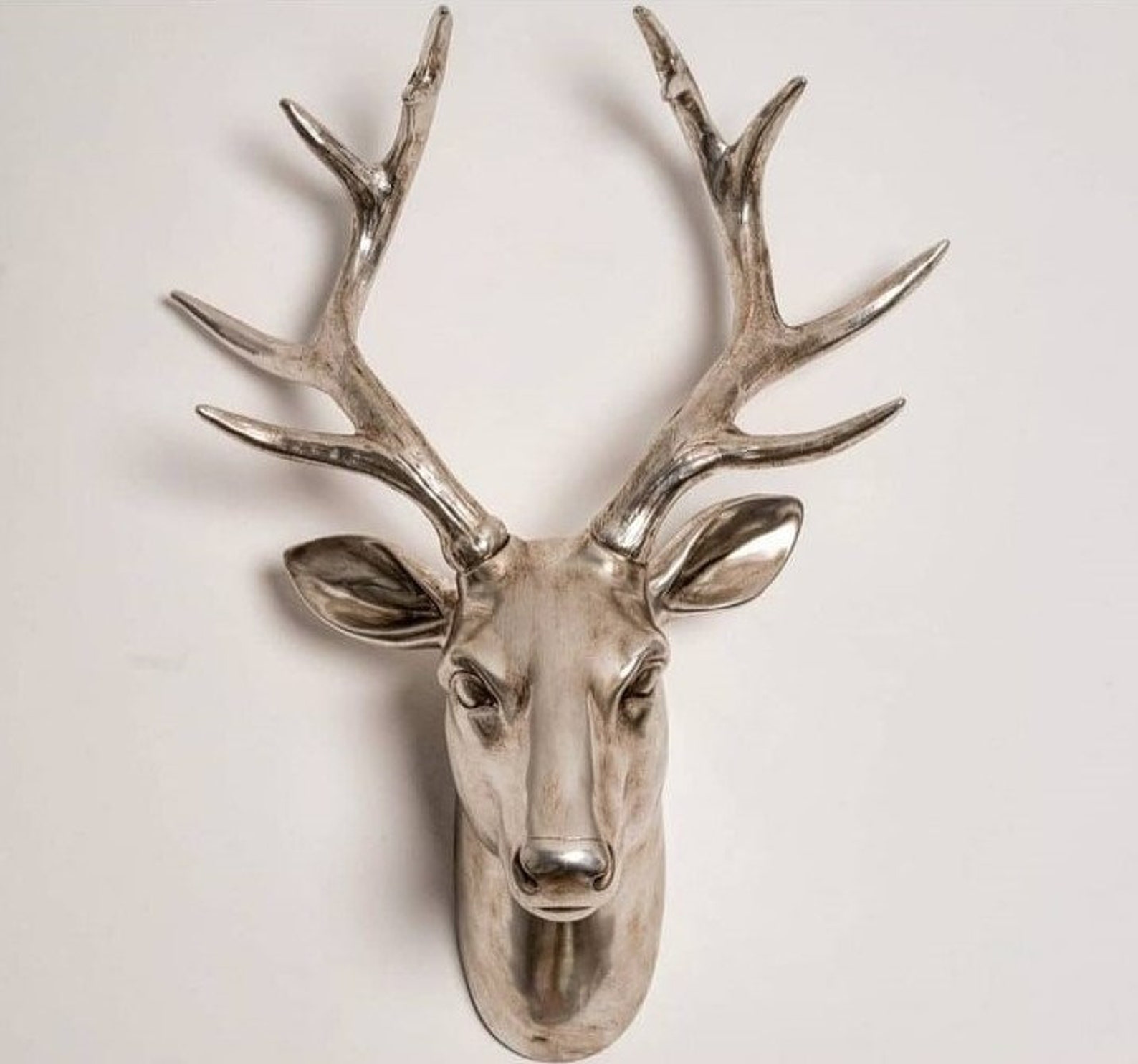 Deer Head Wall Decor Wall Accessory Wall Decor Home Etsy