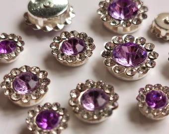 PandaHall - Strass In Vetro E Acrilico Da Cucire, Colori Misti