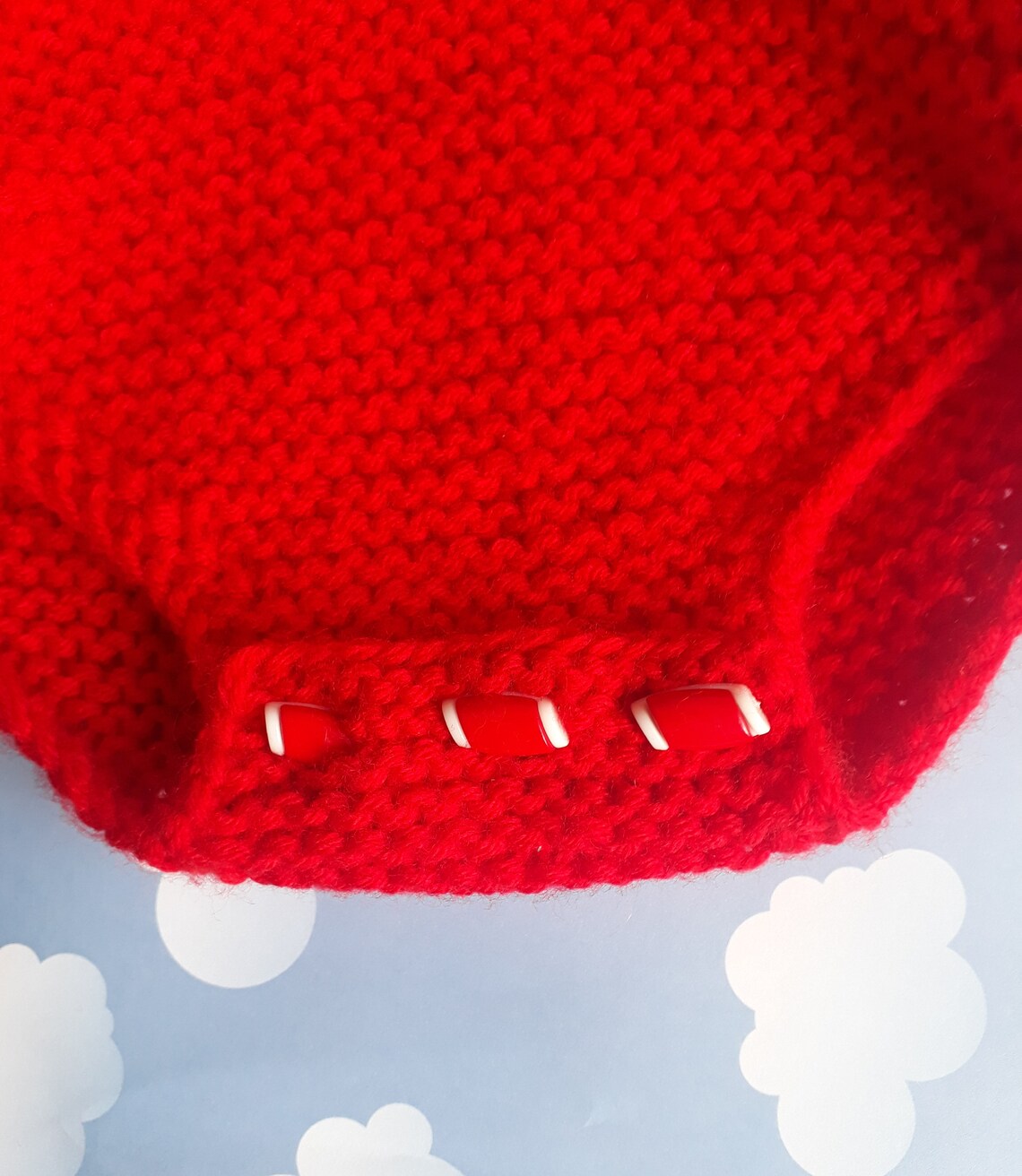 Newborn Baby Girl Outfit/ Red Color Baby Outfit/ Flowering Etsy