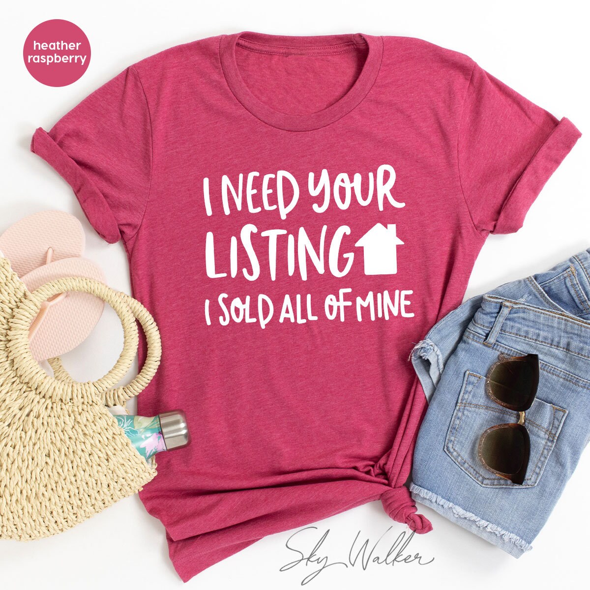 Real Estate Shirts Realtor Shirt Cute Real Estate Tshirt Etsy