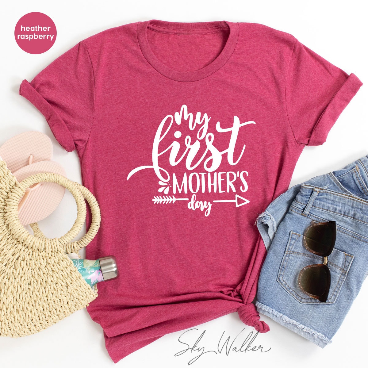 New Mom TShirt My First Mothers Day Tee Baby Mama T Shirt | Etsy