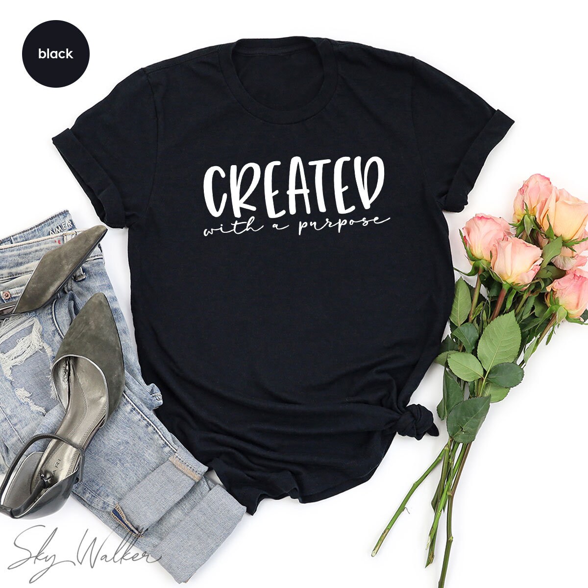 Christliches TShirt religiöses TShirt inspirierend mit Etsy