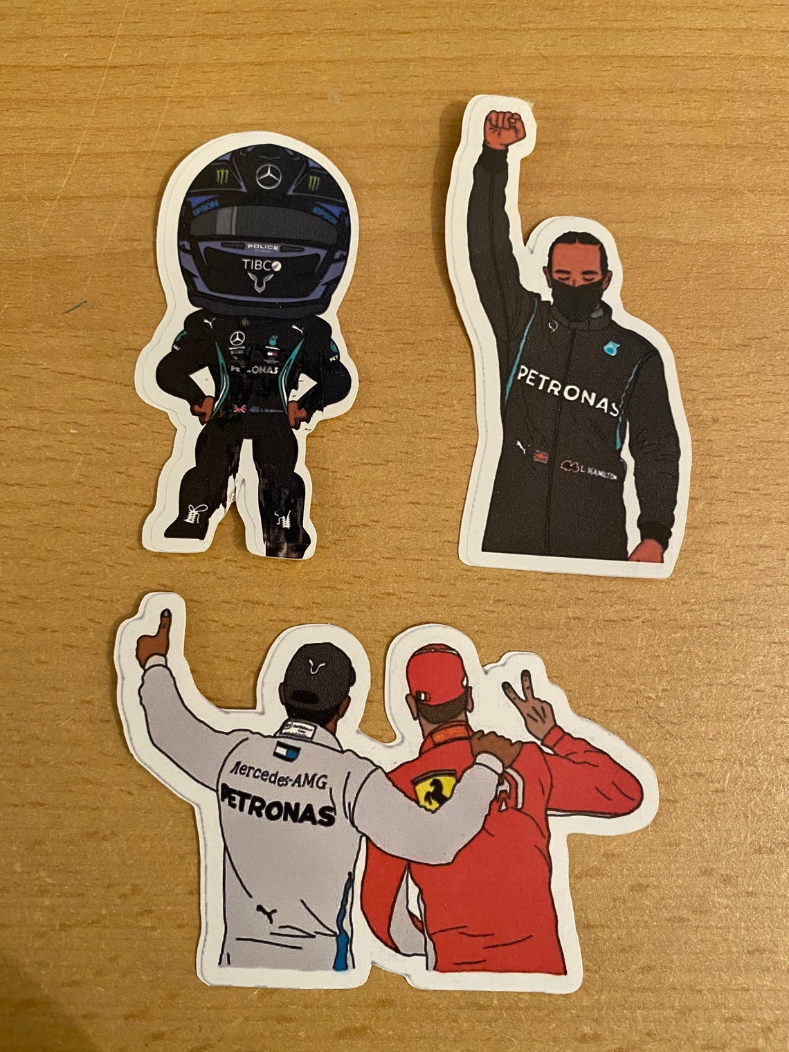 F1 Inspired Stickers Max Verstappen Lewis Hamilton Etsy