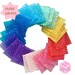10x10cm Bubble pouches padded clear bubble wrap bag protective bubble cushion assorted colours shipping bag supply packaging