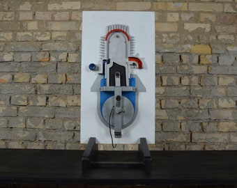 Wankel Engine 3D Model USB Powered Moving 3D Printed Engine Office