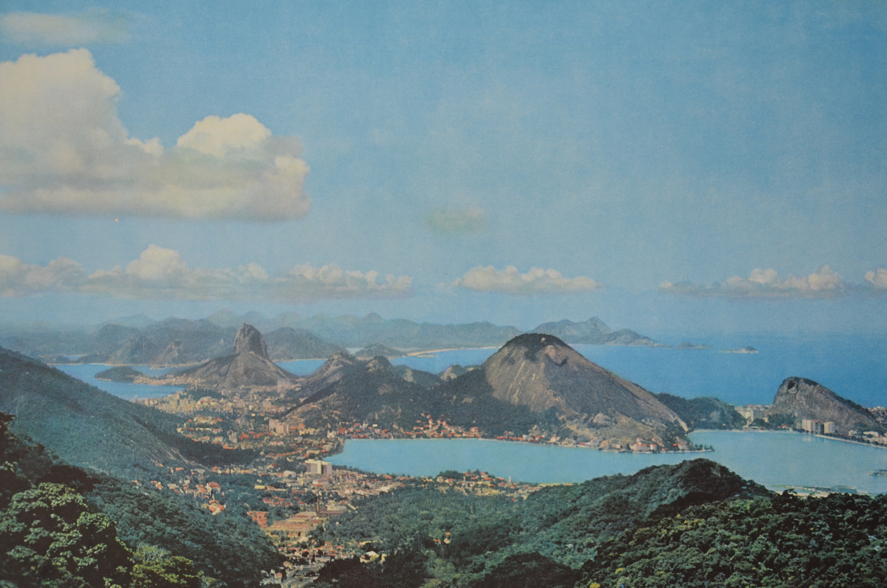 Brazil Rio De Janeiro Brasil Cristo Redentor Vintage RPPC 07.92