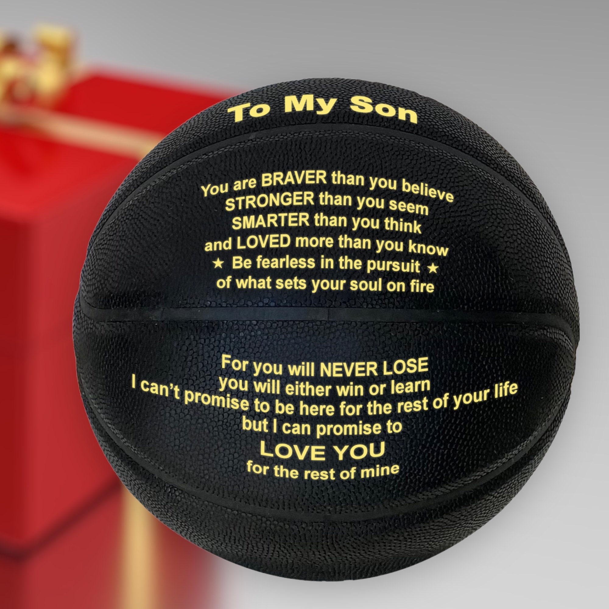 Regalo ricordo personalizzato di basket per la nipote. Per mia nipote