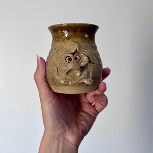 Pretty Ugly Pottery Mug Made in Wales Unique Coffee Mugs Vintage Stoneware