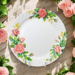 Elegant Rose Corelle Rose Vintage Corelle Elegant Rose Dinner 10