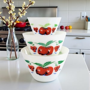 Apple Fire King - Etsy