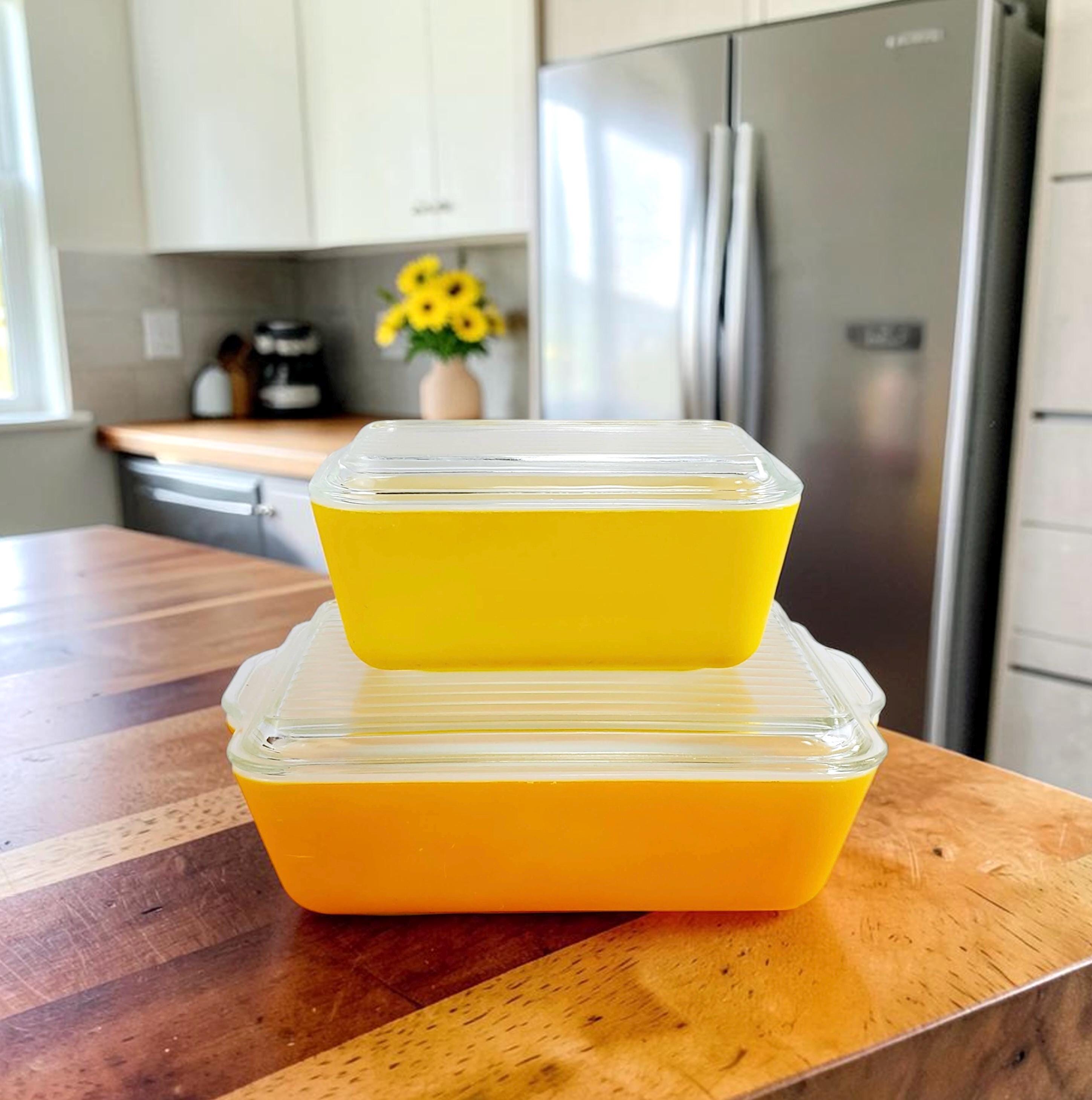 Pyrex Citrus Refrigerator - Etsy