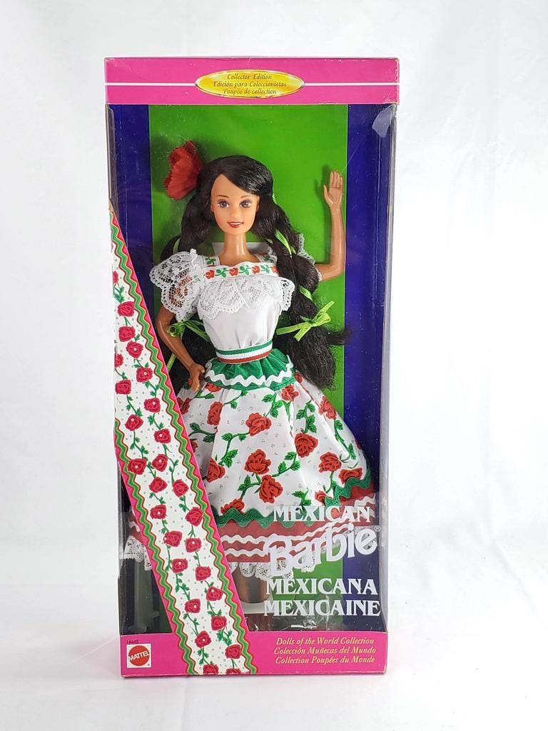 Vintage Mattel 1995 Collector Edition Mexican Barbie - Etsy