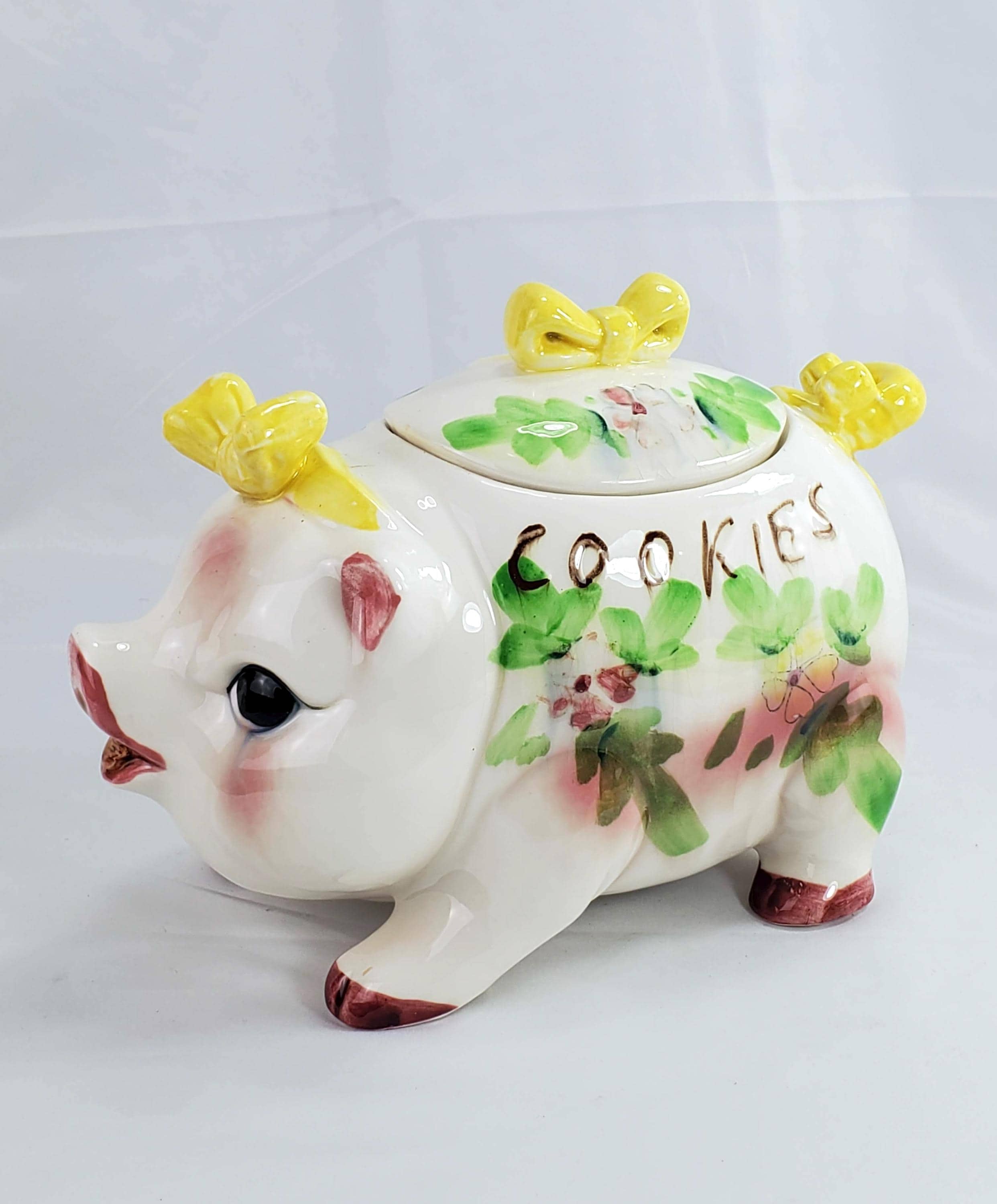 ヴィンテージ 日本製 陶器製 豚型クッキージャー - Etsy 日本