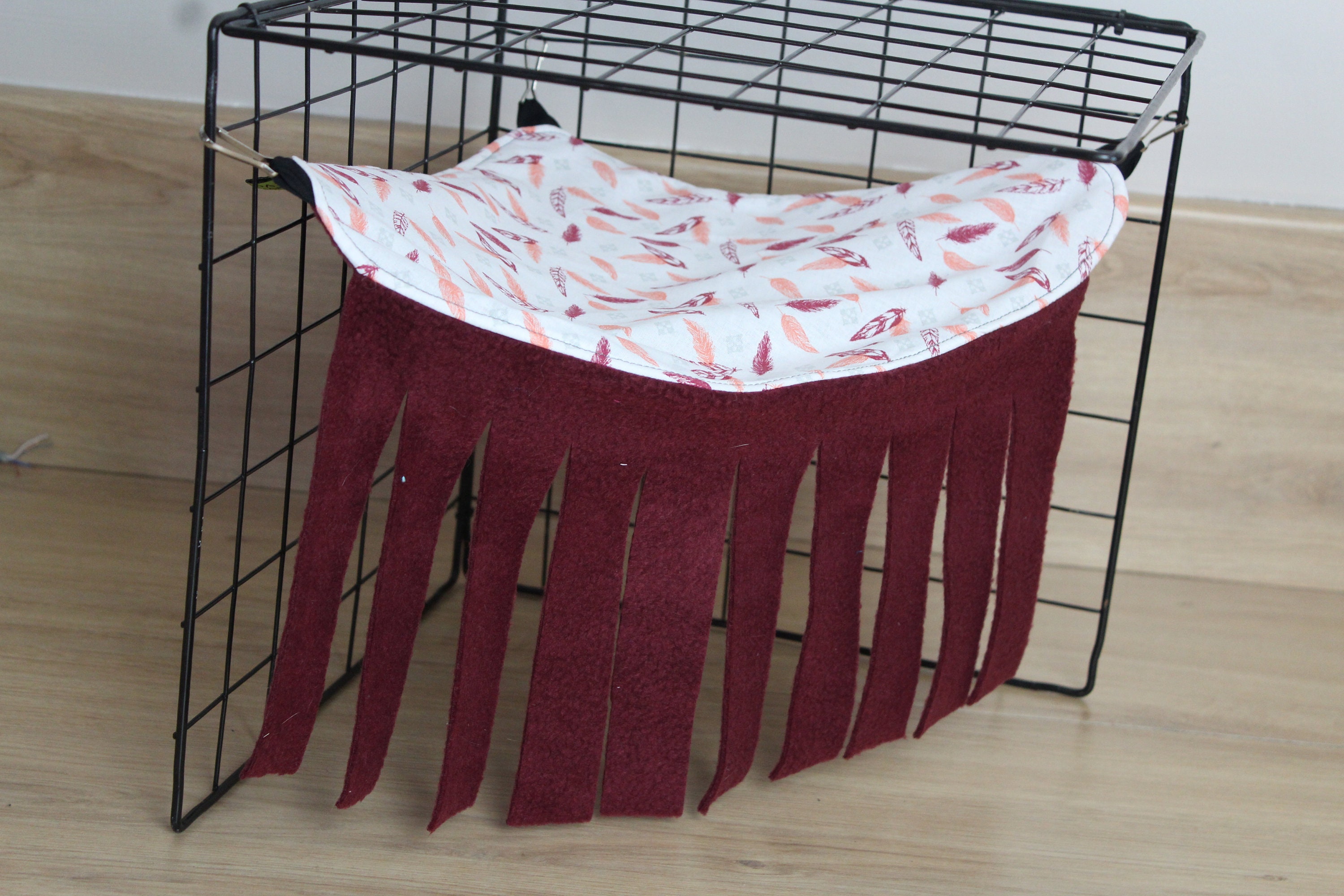 Hamac d'angle A Frange Pour Cochon d'inde