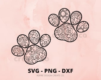 Download Paw Mandala Svg Etsy Download Paw Mandala Svg Etsy