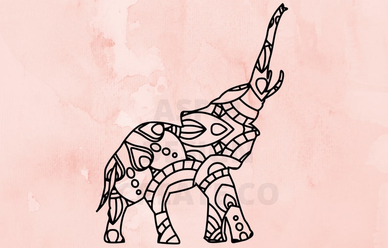 Download Pet Supplies Elephant Mandala Svg Png Elephant Svg Png Elephant Mandala Cut File Elephant Mandala Digital Download Trunk Up Elephant Mandala Svg Urns Memorials