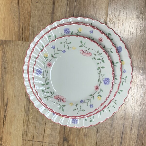Johnson Brothers Summer Chintz Dinner Plates Etsy