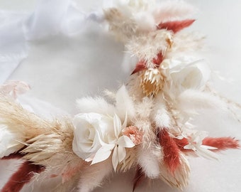 Premium preserved flower crown | Preserved floral | Dried floral | Headband | Wedding Inspo | Hair accessories | Baby  | Pet Flower Crown