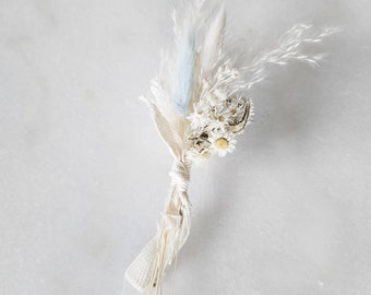 Boutonniere | Mini Bloemstuk | Gedroogd bloemenboeket | Cake Decor | Mini Floral Bundel | Bloemen | Partij gunsten | Evenement gunsten