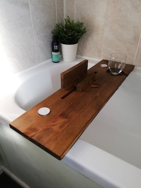 Luxury Bath Tray, Southern Charm Woodworks