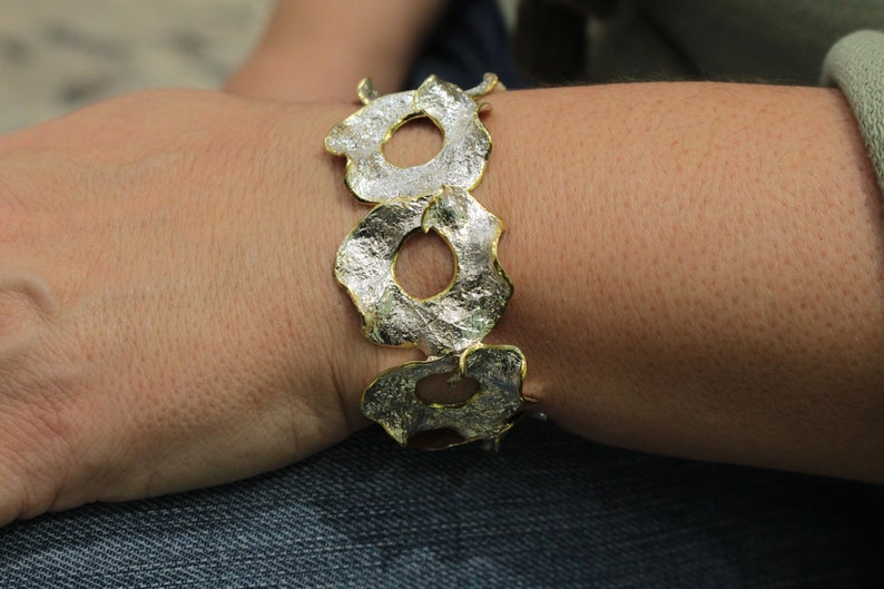 Gifts For Mom Sterling Silver Bracelet Wide Avante Garde Spiral Bracelet Greek Spiral Bracelet