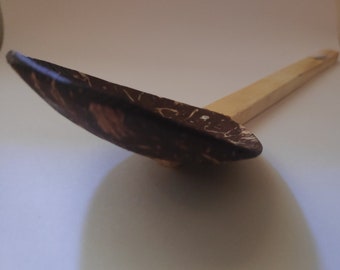 Coconut Shell Spoon Handmade Eco Friendly Reusable Spoon