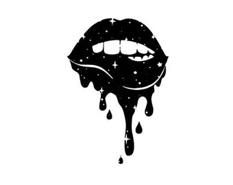 Louis Vuitton Dripping Lips SVG, LV Lips, Louis Vuitton Lips Art, LV Lips  PNG