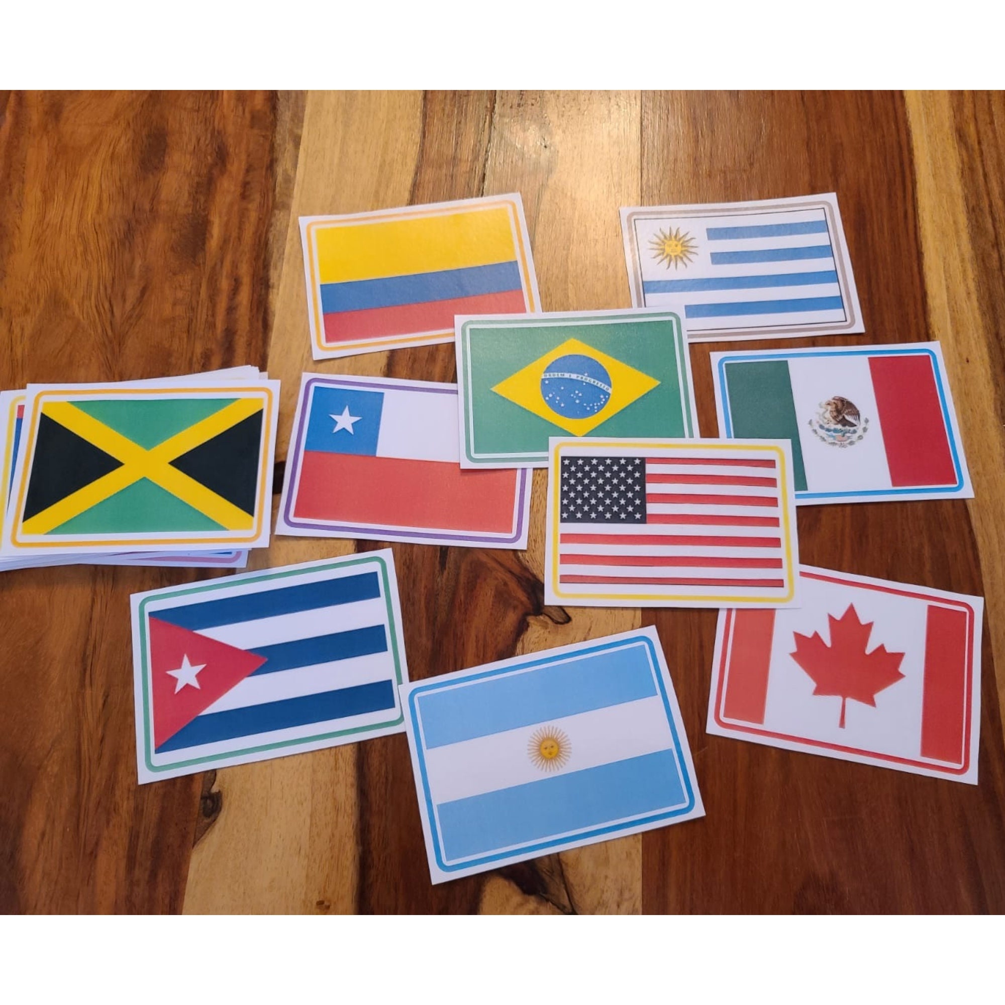 Flags of the Americas, North American Flags, South American Flags, Central American Flags