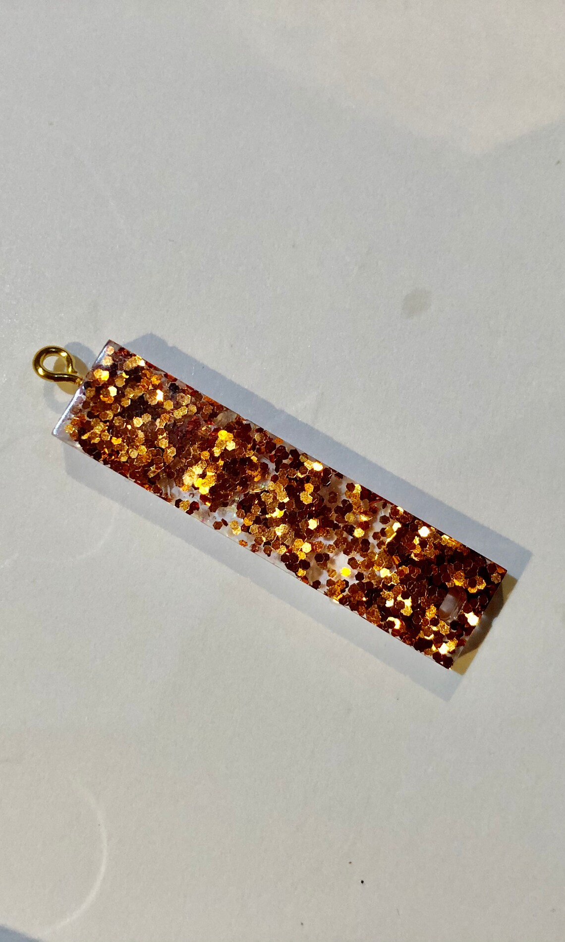 Glitter Rectangular Keychains Resin Art Customisable Etsy