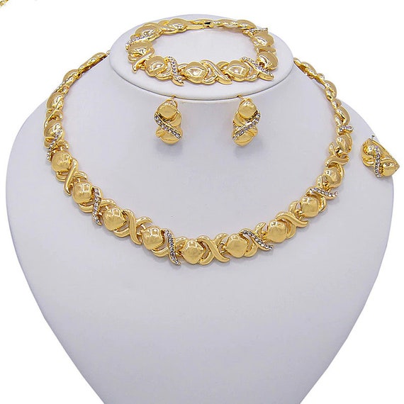 Jewelry Set for Women Xoxo Necklace Set 