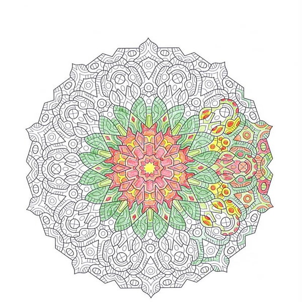 20 pages with Intricate Mandalas | coloring pages (#1-20) | doodle2day | Instant download | Printable