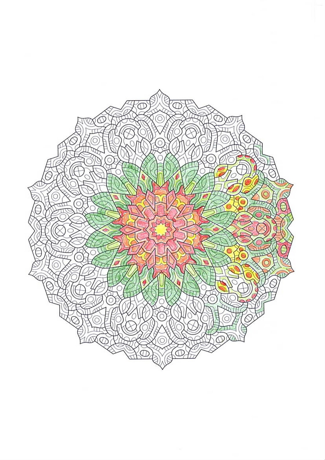 20 Pages With Intricate Mandalas | Coloring Pages (#1-20) | Doodle2day ...