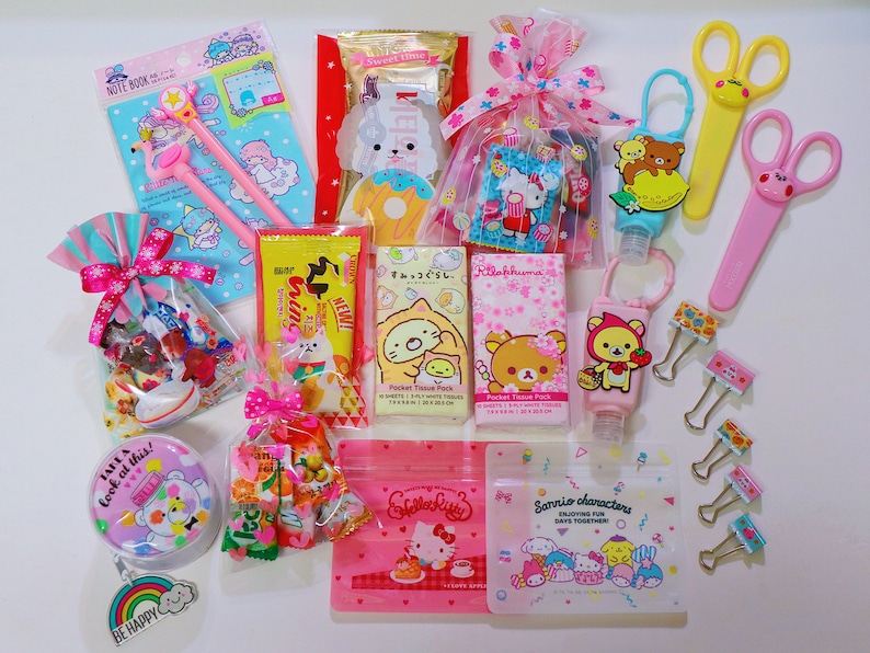 Kawaii Cute Stationery School Office Supplies School Box Etsy