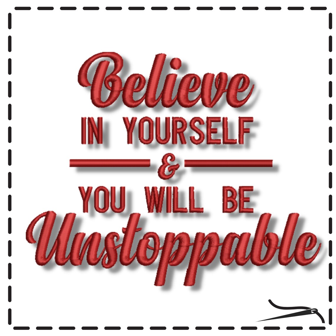 Inspirational Embroidery Design Quotes Embroidery Design Etsy