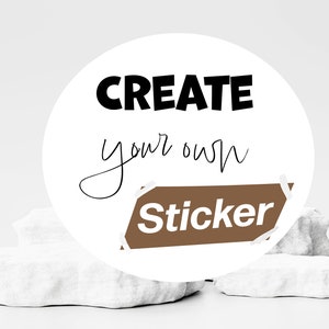Pegatinas personalizadas | Diseña tus propias pegatinas según tus deseos | Pegatinas personalizadas | Crea tu propia pegatina