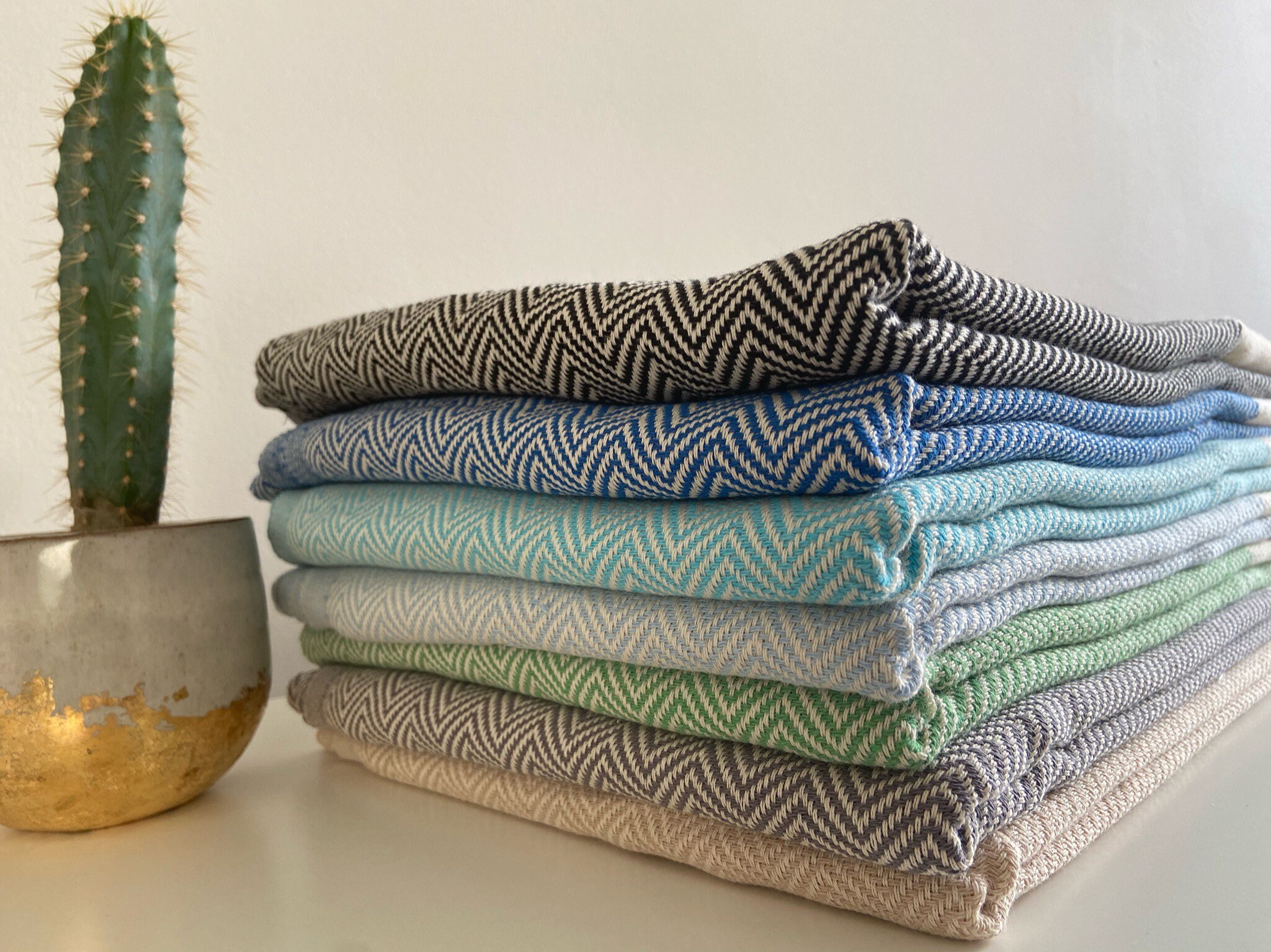 Black Sofa Throw With Fine Herringbone Design Cotton Throw Etsy UK