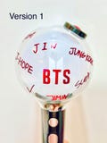 6 Decals Set Ver 1 - Holographic Stickers for ARMY Bomb Lightstick Kpop Idol