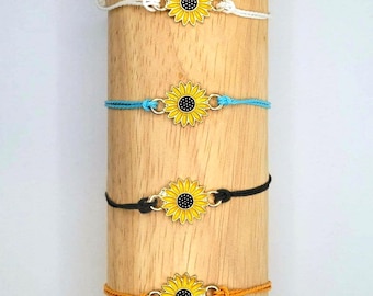 You are my Sunshine Sunflower Bracelet/Anklet