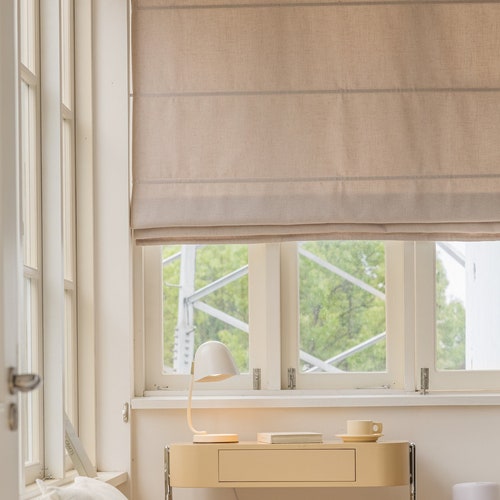 ARCHED ROMAN SHADES Custom Etsy