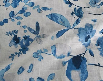 Patterned Fabric for Drapery, Roman Shades and Cushions, Fabric by yard, Designer Fabric deal.