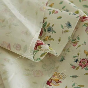Floral Fabric for Custom Drapery and Roman Shades, Designer Fabric deal.