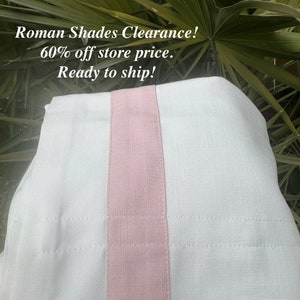 Clearance Roman Shades and Curtains, Previois fabric, Window treatment blow-out, 80% off market price, Ready to ship.