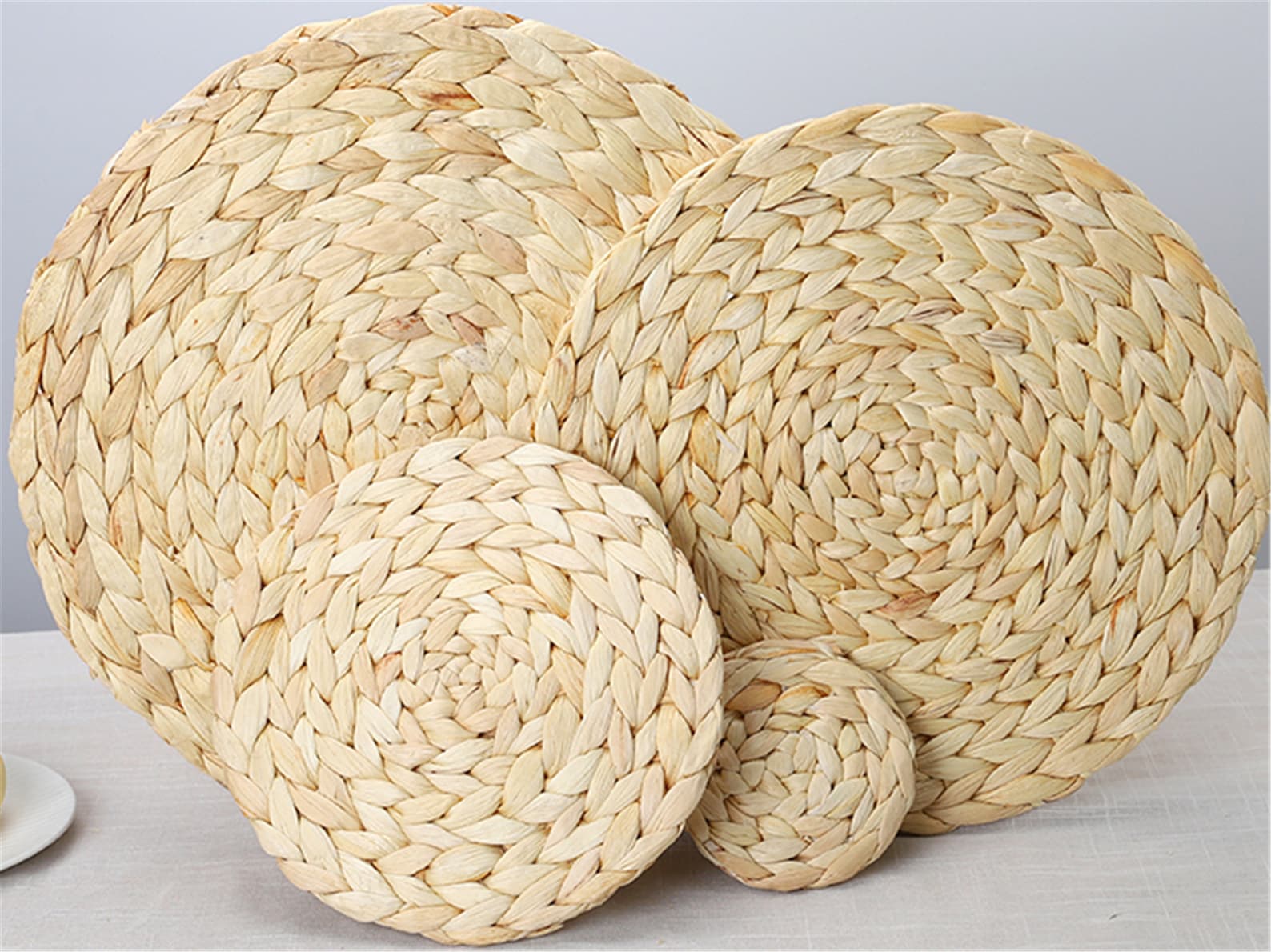 Straw Mat Straw Weaving Mat Vintage Storage Coaster Etsy UK