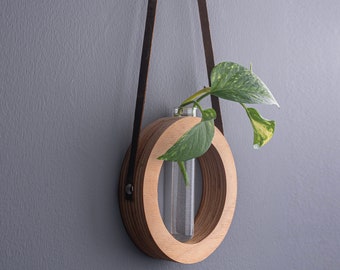 Wall Planter/ Mobile / Plant hanger / timber vase / Decor / Timber decor/ propagation station / Gifts for her/ plant lovers